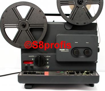 Super 8 Stereo Tonfilmprojektor Bauer T600