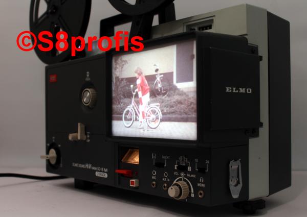 Super 8 Tonfilmprojektor  Elmo Sound HiVision SC-18 M 2 Track